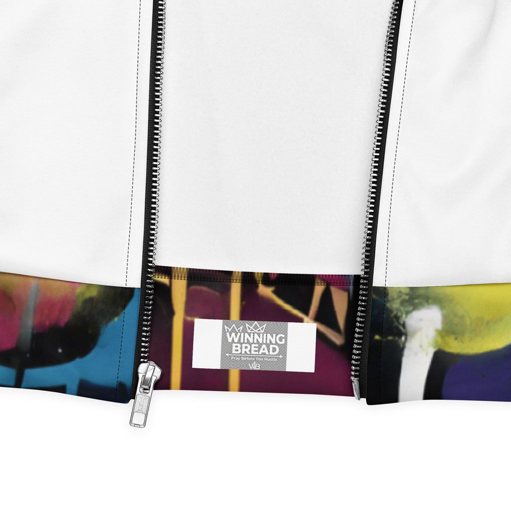 GO GETTA Graffiti Drip Bomber Jacket Unisex – Winning Bread